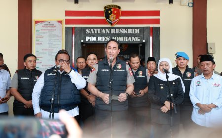 Kawal Hak Pekerja, Kapolri Resmikan Desk Ketenagakerjaan Polri Tingkat Polres di Jombang